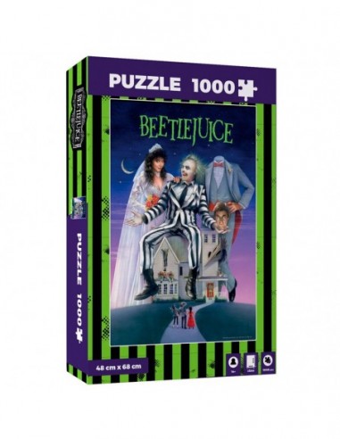 Puzzle Movie Poster Beetlejuice 1000pzs