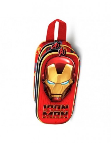 Portatodo 3D Iron Man Marvel doble