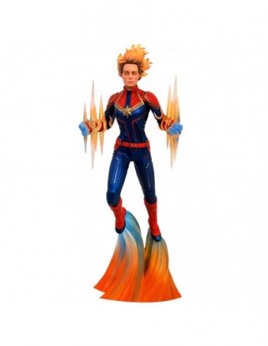 Figura diorama Capitana Marvel 28cm
