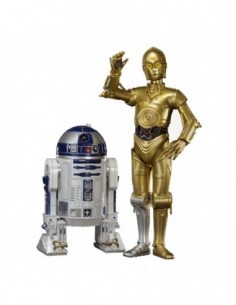 Set 2 figuras C-3PO & R2-D2...