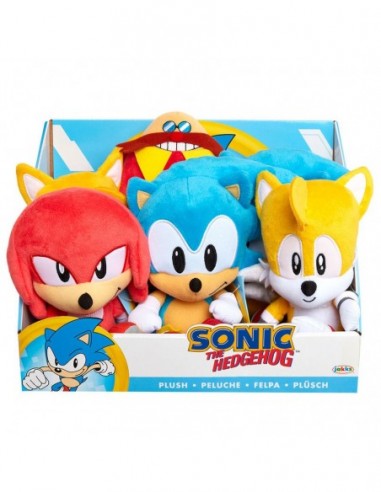 Peluche Sonic The Hedgehog 17cm surtido