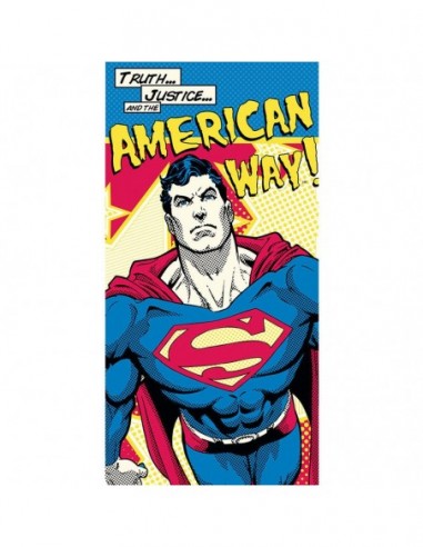 Toalla Superman DC American Way algodon
