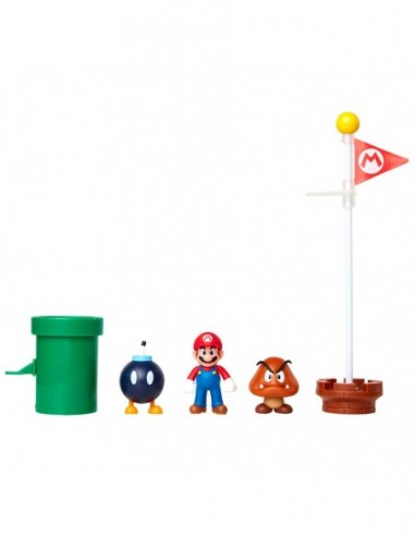 Set diorama Acorn Plains Mario Bros