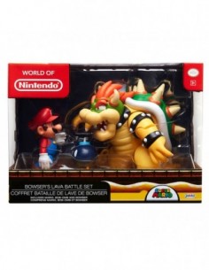 Set diorama Mario vs Bowser...
