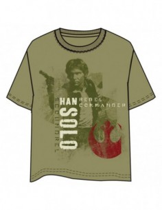 Camiseta Star Wars Han Solo...