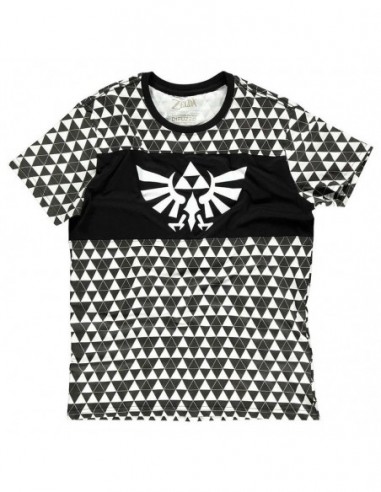 Camiseta Triforce Checker Zelda Nintendo