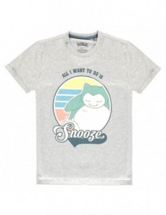 Camiseta Snorlax Snooze...