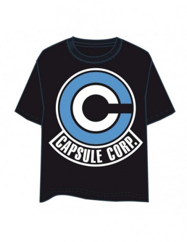 Camiseta Dragon Ball Capsule Corp adulto