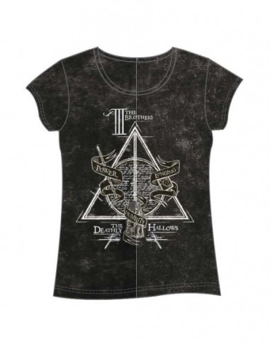 Camiseta Deathly Hallows Harry Potter...