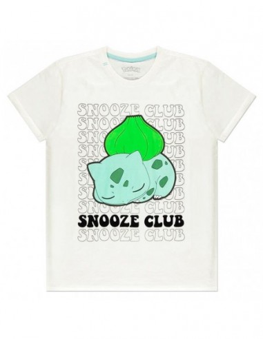 Camiseta Bulbasaur Snooze Club Pokemon