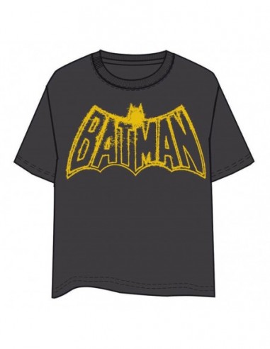 Camiseta Batman DC Comics gris adulto