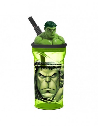 Vaso figura 3D Hulk Marvel