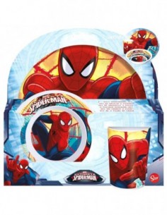 Set melamina Spiderman Marvel