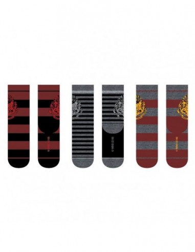 Pack 3 calcetines Harry Potter surtido