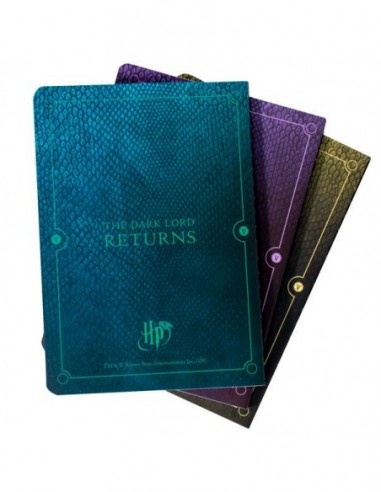 Pack 3 cuadernos A6 Villains Harry...