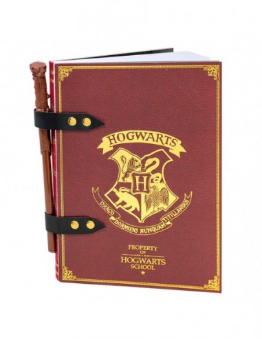 Set cuaderno + boligrafo varita Harry...