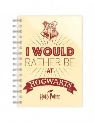 Cuaderno A5 I Would Rather Be at...