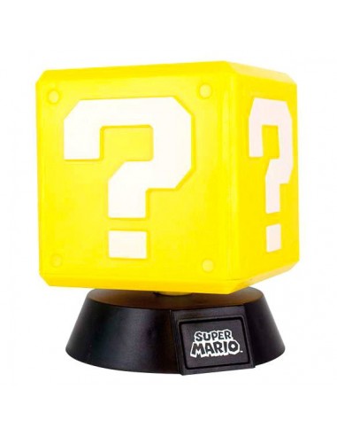 Lampara 3D Question Block Super Mario...