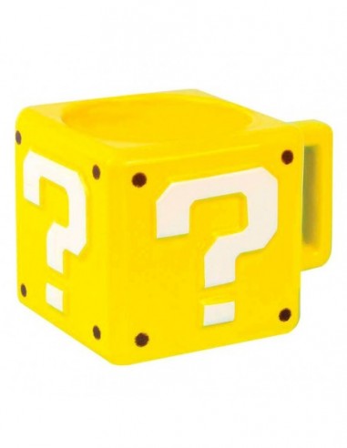 Taza 3D Question Block Super Mario...