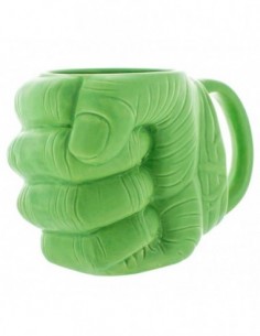 Taza 3D Puño Hulk...