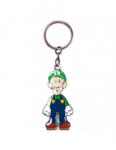 Llavero metal Luigi Super Mario Nintendo