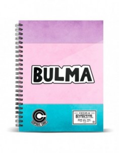 Cuaderno A5 Bulma Dragon Ball