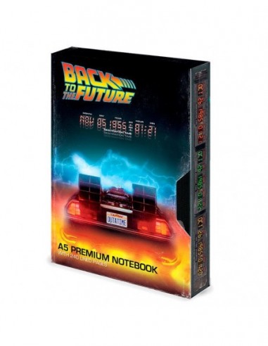 Libreta A5 premium VHS Regreso al Futuro