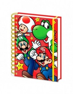 Cuaderno A5 Super Mario...