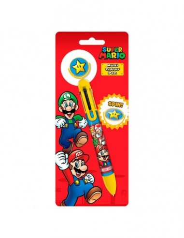 Boligrafo multicolor Super Mario Bros...