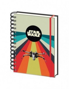 Cuaderno A5 X-Wings Star Wars