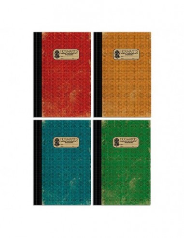 Set 4 cuadernos A5 Hogwarts Animales...