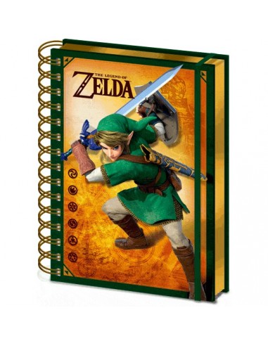 Cuaderno lenticular A5 The Legend of...