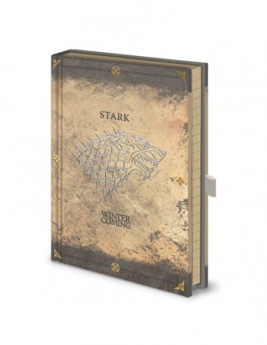 Cuaderno A5 Stark Juego de Tronos...