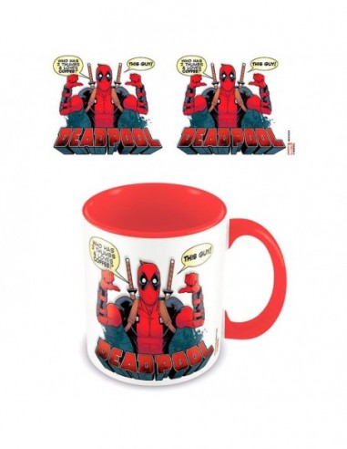 Taza Loves Coffee Deadpool Marvel