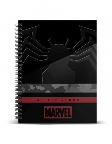 Cuaderno A5 Venom Monster Marvel