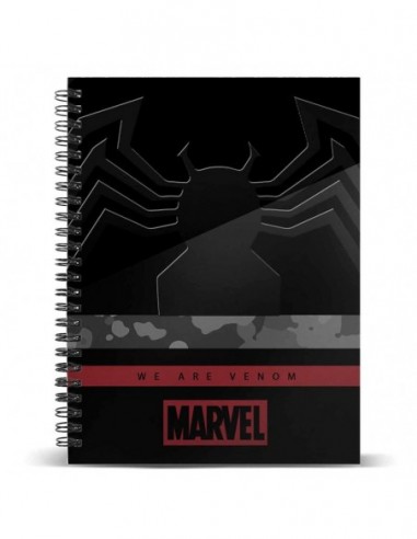 Cuaderno A4 Venom Monster Marvel