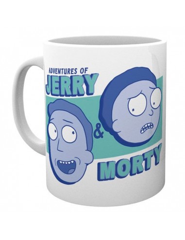 Taza Jerry and Morty Rick and Morty