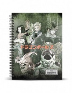 Cuaderno A4 Evil Dragon Ball