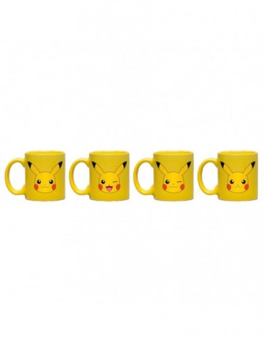Set taza espresso Pikachu Pokemon