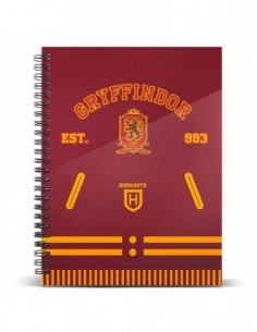 Cuaderno A5 Gryffindor...
