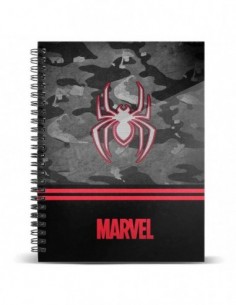 Cuaderno A5 Spiderman Marvel