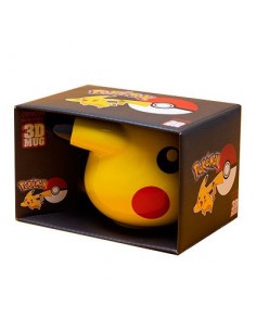 Taza 3D Pikachu Pokemon