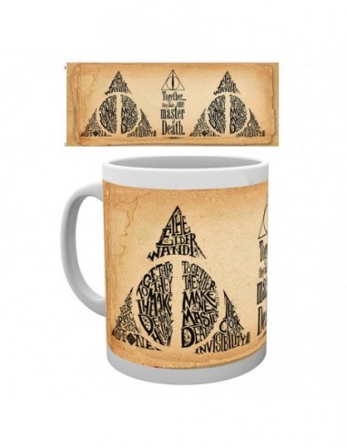 Taza Harry Potter Deathly Hallows Words