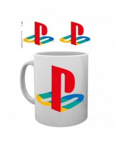 Taza logo Playstation colour