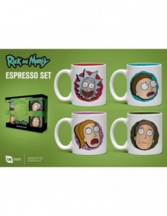 Set taza espresso Rick and...