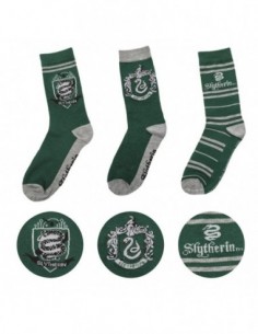 Pack 3 calcetines Slytherin...