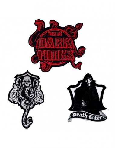 Set 3 parches Dark Arts Harry Potter