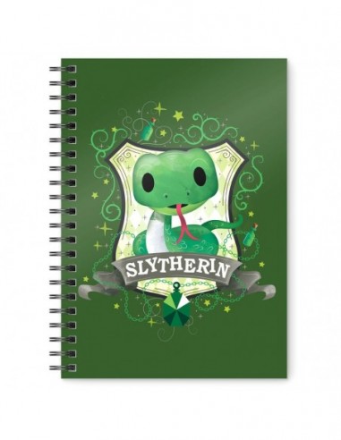 Cuaderno A5 Slytherin Harry Potter
