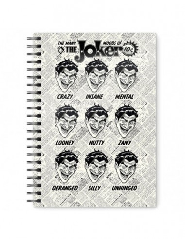 Cuaderno A5 Joker DC Comics
